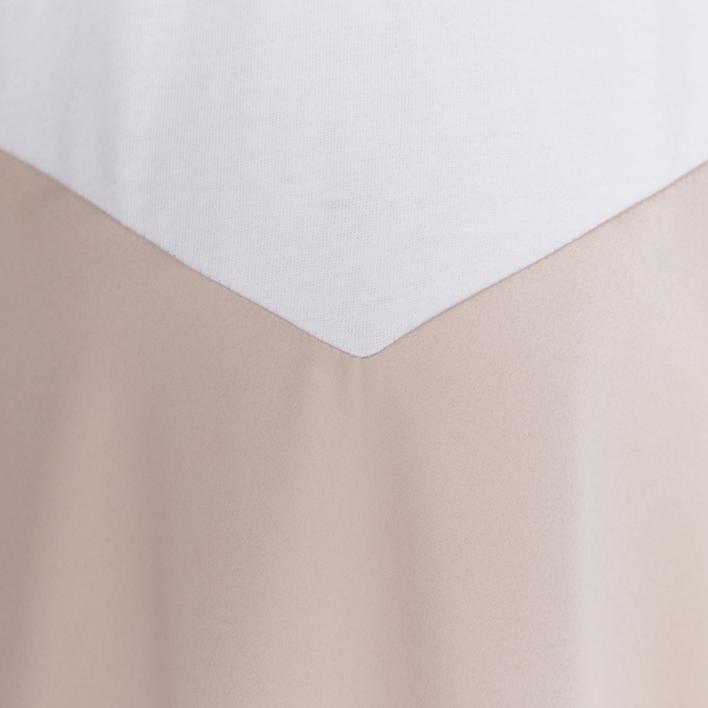 ZARA TWO TONE SATIN CONTRASTING MIDI MAXI DRESS - Picture 9 of 10